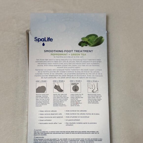 Brand New SpaLife Soothing Peppermint Foot Treatment with Green Tea - Picture 3 of 3
